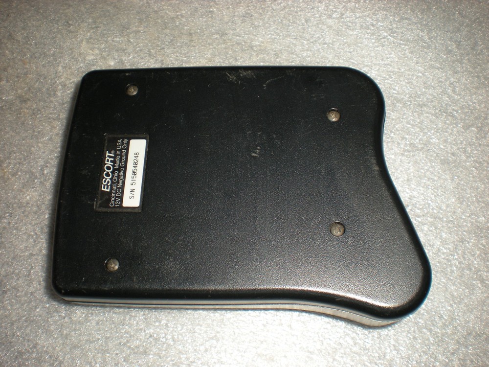UNTESTED Vintage Radar Detecter Escort Passport 5000 ONLY NO PLUG