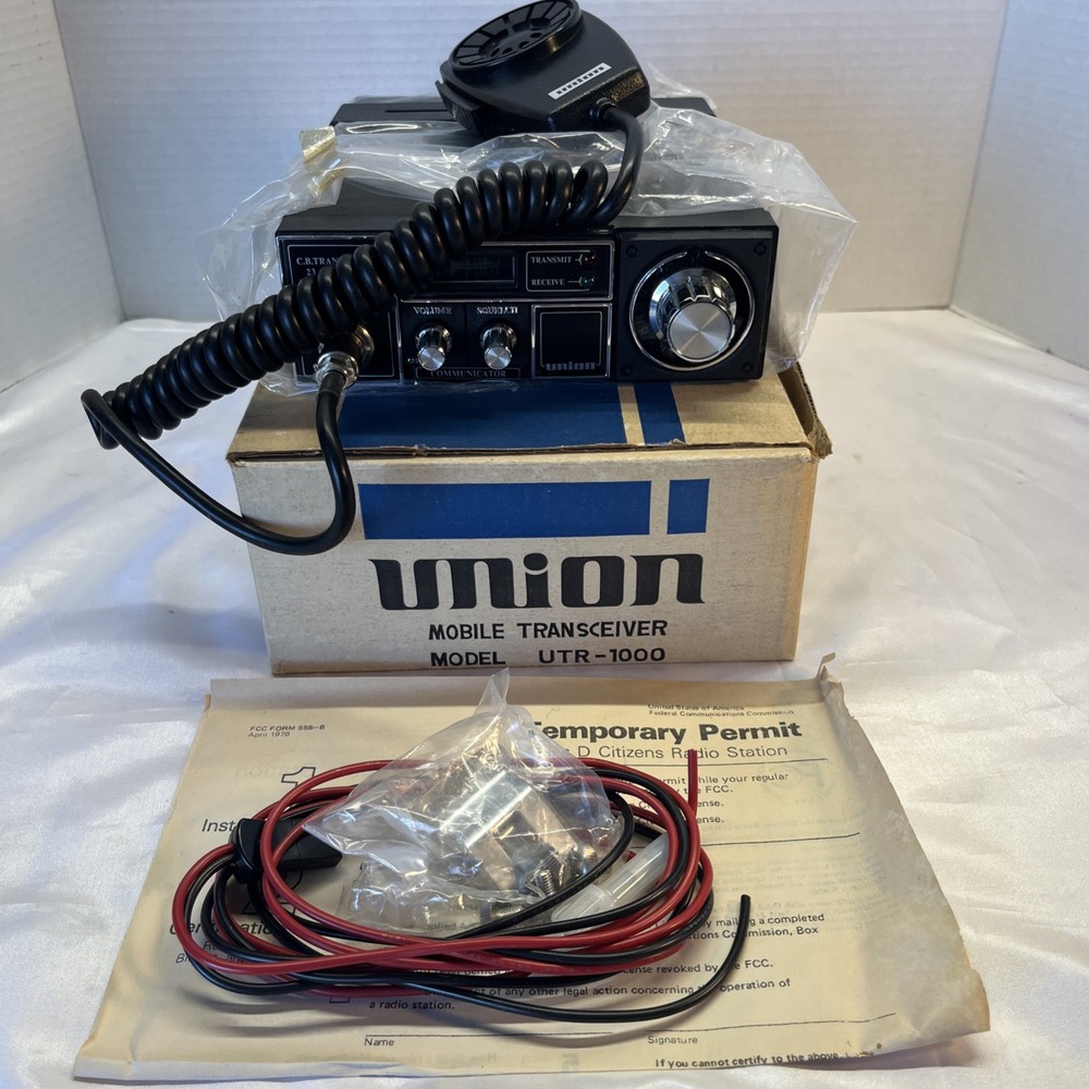 Union mobile transceiver model UTR 1000 /23 channel