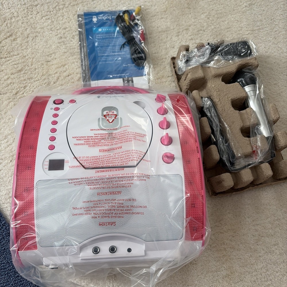 Karaoke singing machine sml343btp
