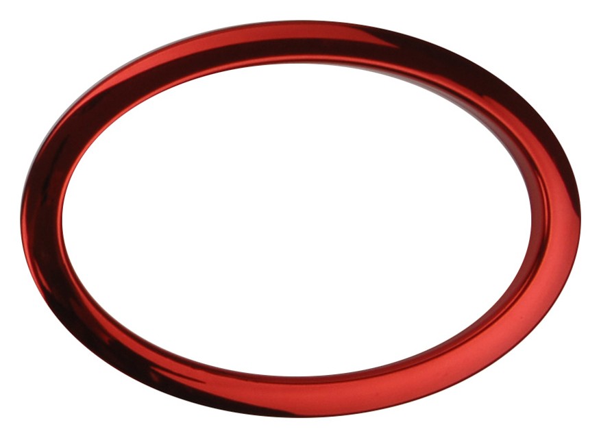 Bass Drum O's - HOR6 - 6" Red Oval