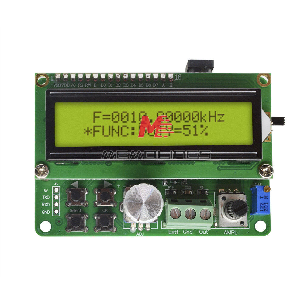 DDS Function Signal Source Generator Module FYE050 1W Output 3V Random Waveform