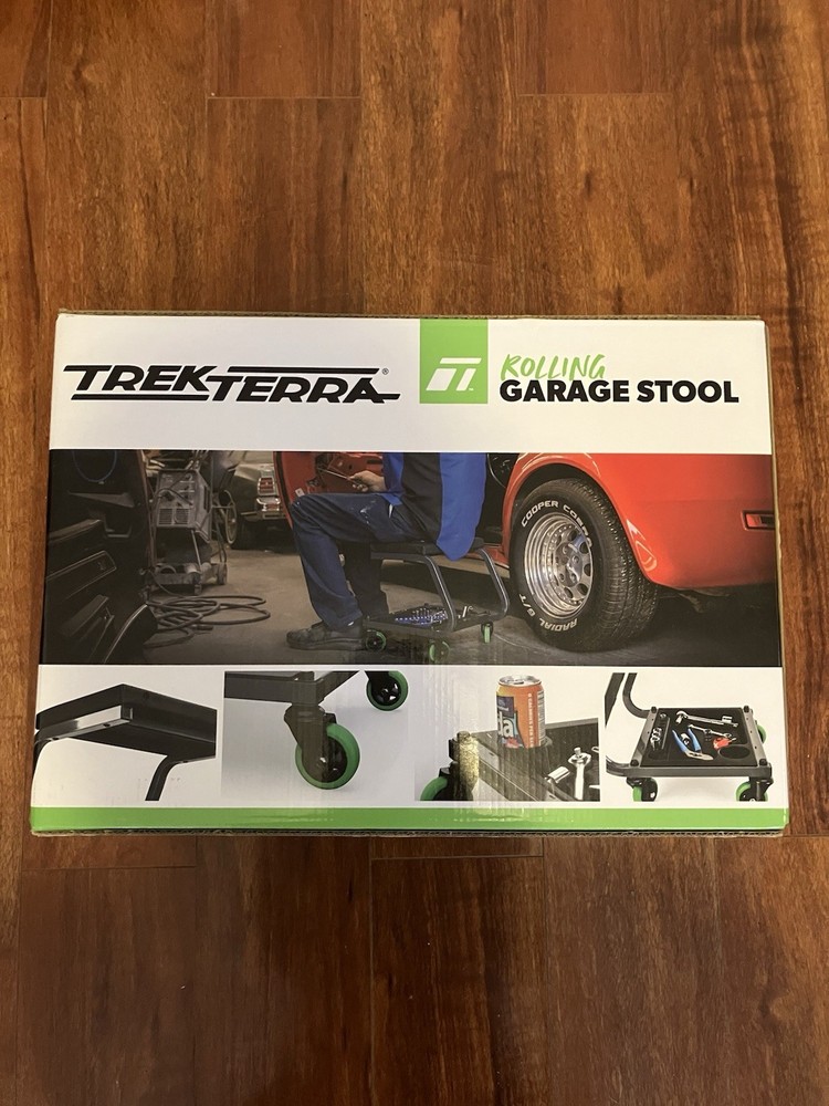 TrekTerra Rolling Garage Stool