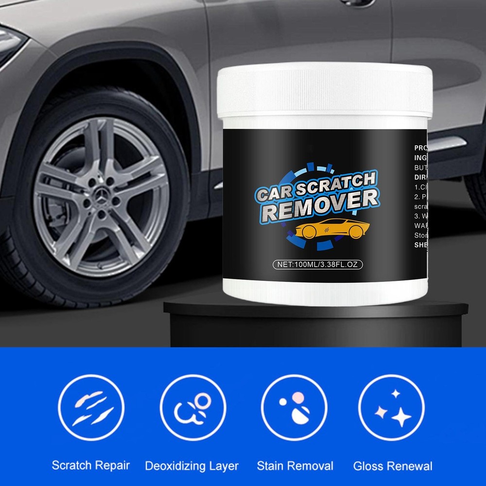 Car Remover Cream Scratch Repair Paint Body Compound Paste Touch Up Clear Remove
