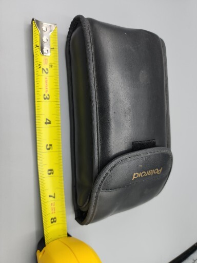 Polaroid Captiva SLR Camera Auto Focus Vintage Camera Flash & Case UNTESTED