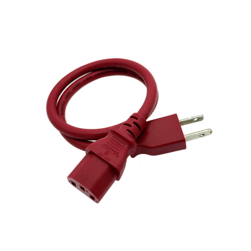 2' Red Power Cable for HISENSE TV LTDN42V77US LTDN46V86US