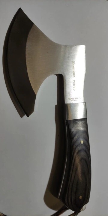 Full Tang Sharp Axe Kitchen Bone knife Camping Survival Axe Knife Stainless Stee