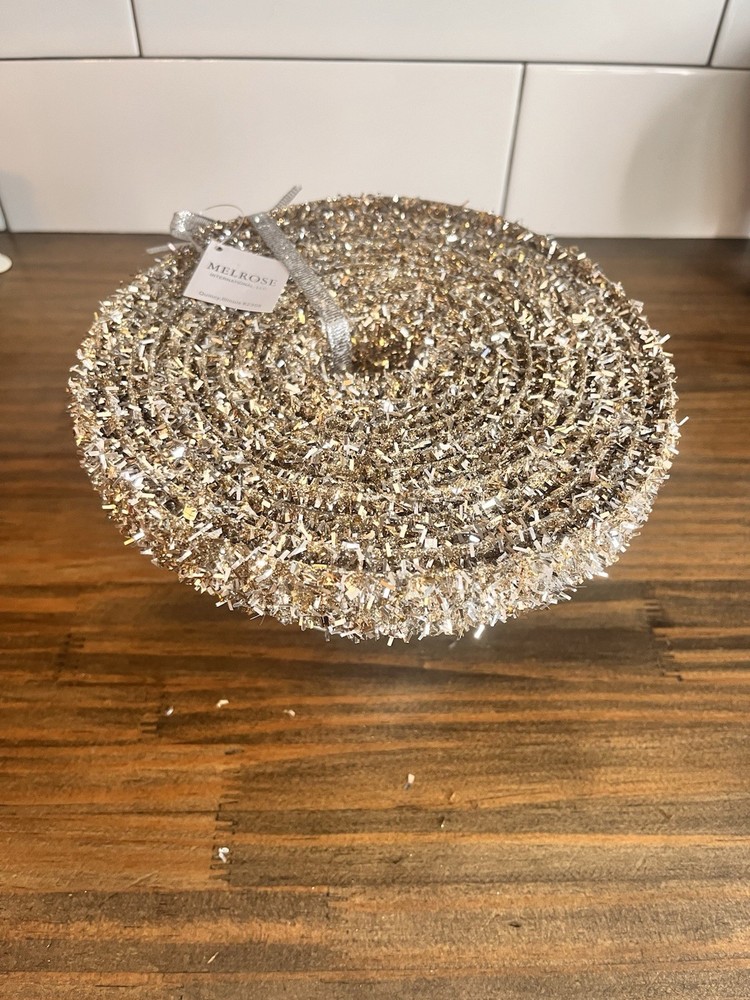 Glitter Christmas Garland By Melrose