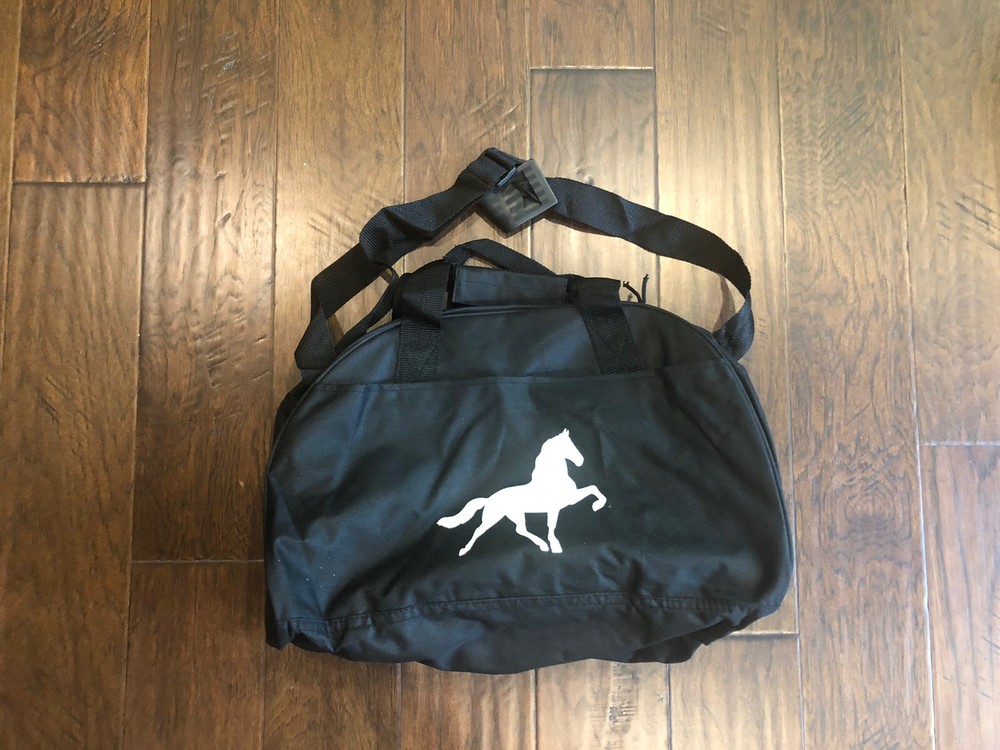 Black horse/racking horse bag