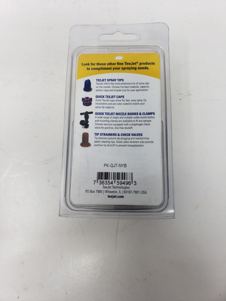 TeeJet QJT-NYB 11/16"-16 Quick Adapter