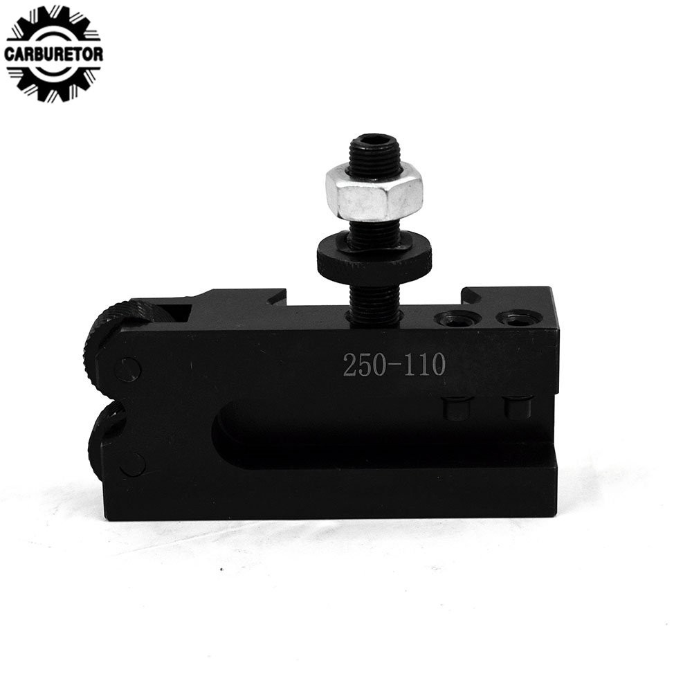 Wedge Tool Post Set AXA 250-111 For Lathe 6 - 12" Plus 2 Extra Tool Holder