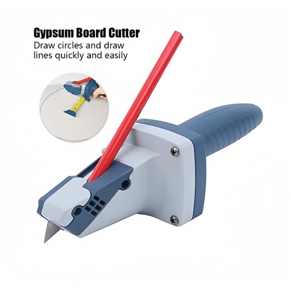 Multifunction Drywall Cutting Tool w/ 6 Blades