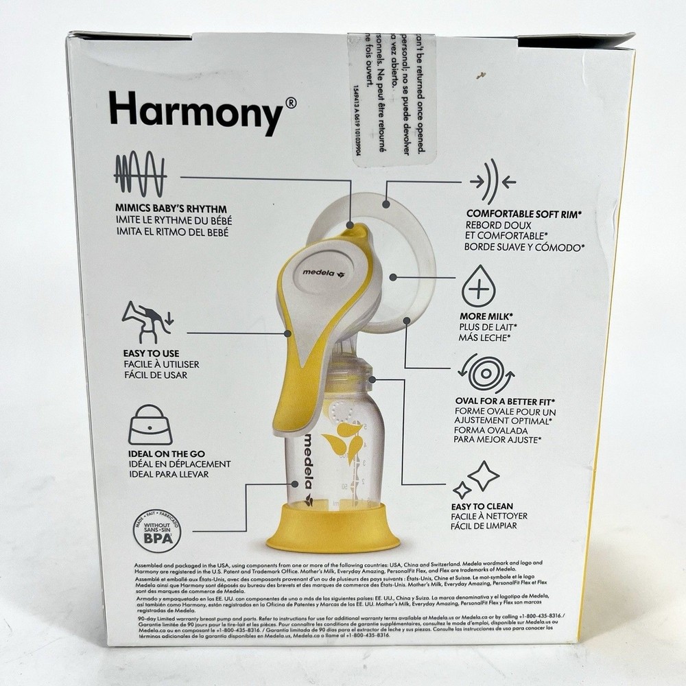 Medela Pump In Style MaxFlow & Harmony Breast Pump w/ Shields, Pads Bundle NEW