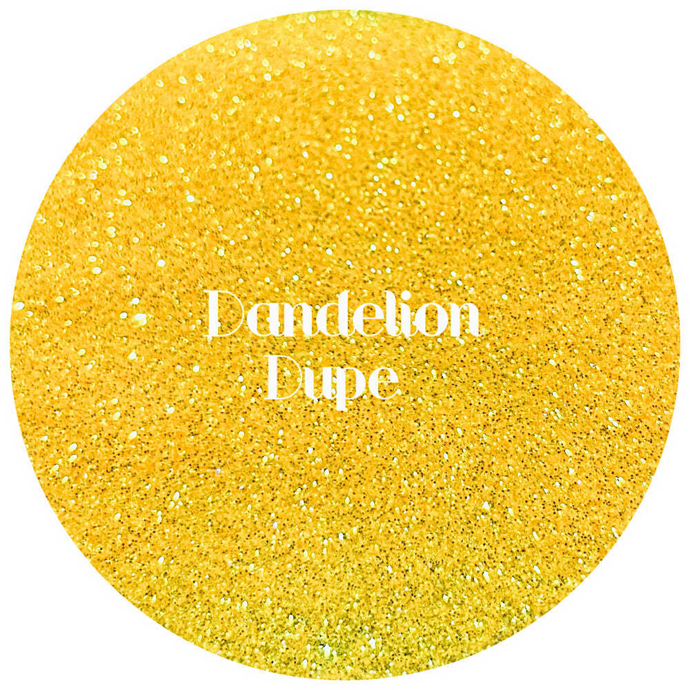 Premium Polyester Glitter - Yellow Iridescent
