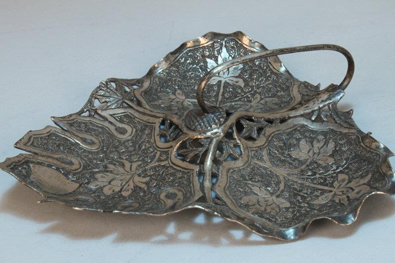 Attractive Sterling Silver Candy Dish.