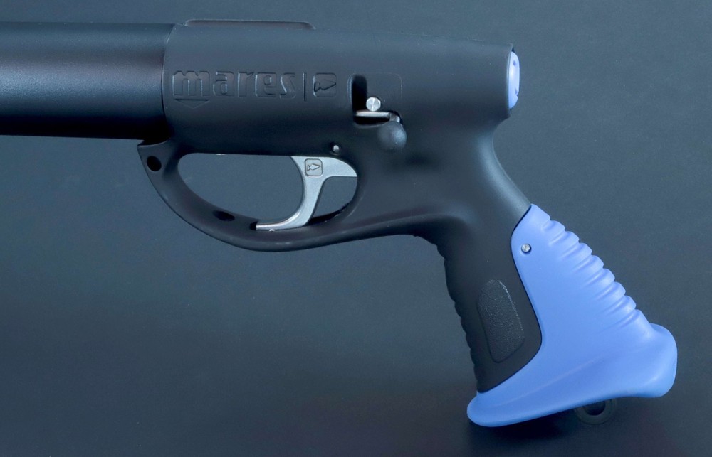 Mares Cyrano Gun Handle Grip Blue Replacement Part mares speargun handle grip