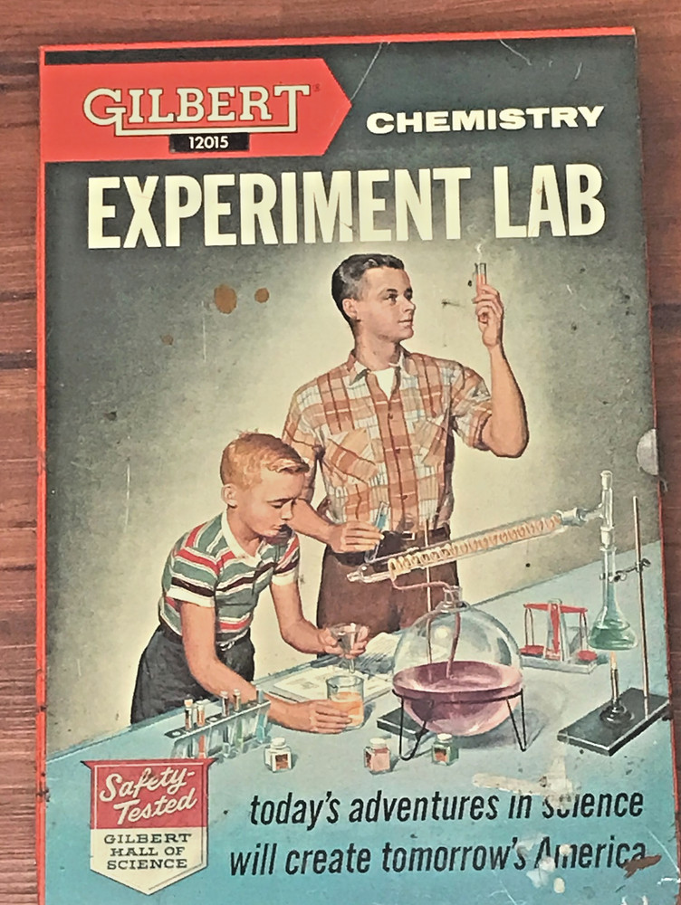 Vintage Gilbert Chemistry Experiment Lab #12015