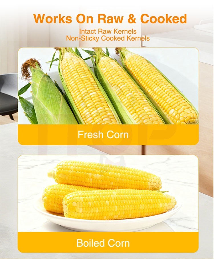 Electric Corn Sheller Thresher Fresh /Boiled Corn Stripper Machine