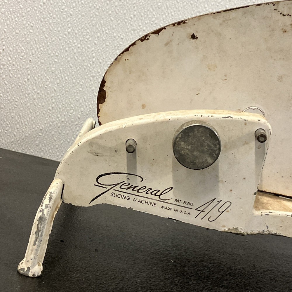 General Slicing Machine 419 USA Vtg