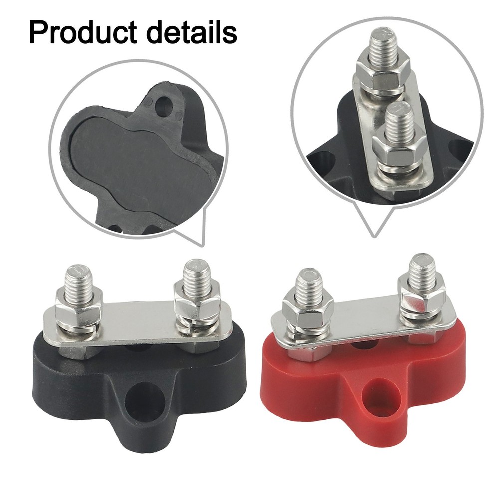 M6 Dual Connection Bolt Battery Terminals for Efficient Power Distribution