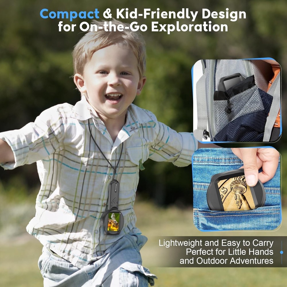 Magnifying Glass Kids Children‘s Digital Microscope 800x Magnification
