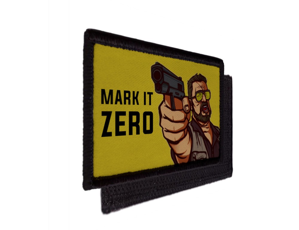 Mark it Zero Big Lebowski Walter Sobchak Patch Morale Hook [sub]