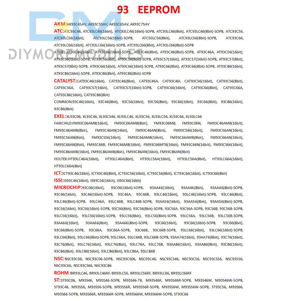 EZP2023 High-Speed SPI Programmer Support 24 25 93 95 EEPROM 25 FLASH BIOS Chip