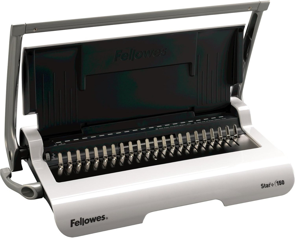 Binding Machine Star+ Comb Binding (5006501), 3.1" X 17.7" X 9.8"