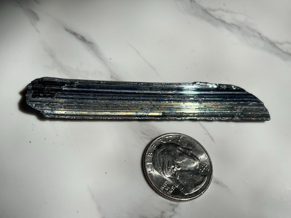 3.4" Flashy Stibnite Shard 20grams