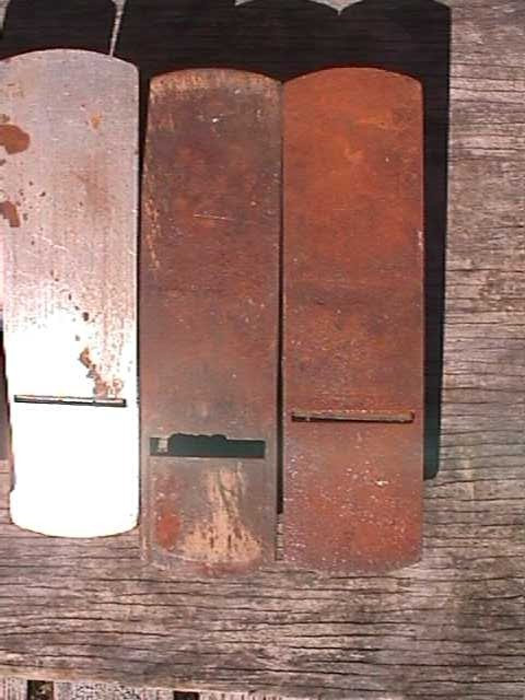 RUSTY WOOD BLOCK PLANE PARTS
