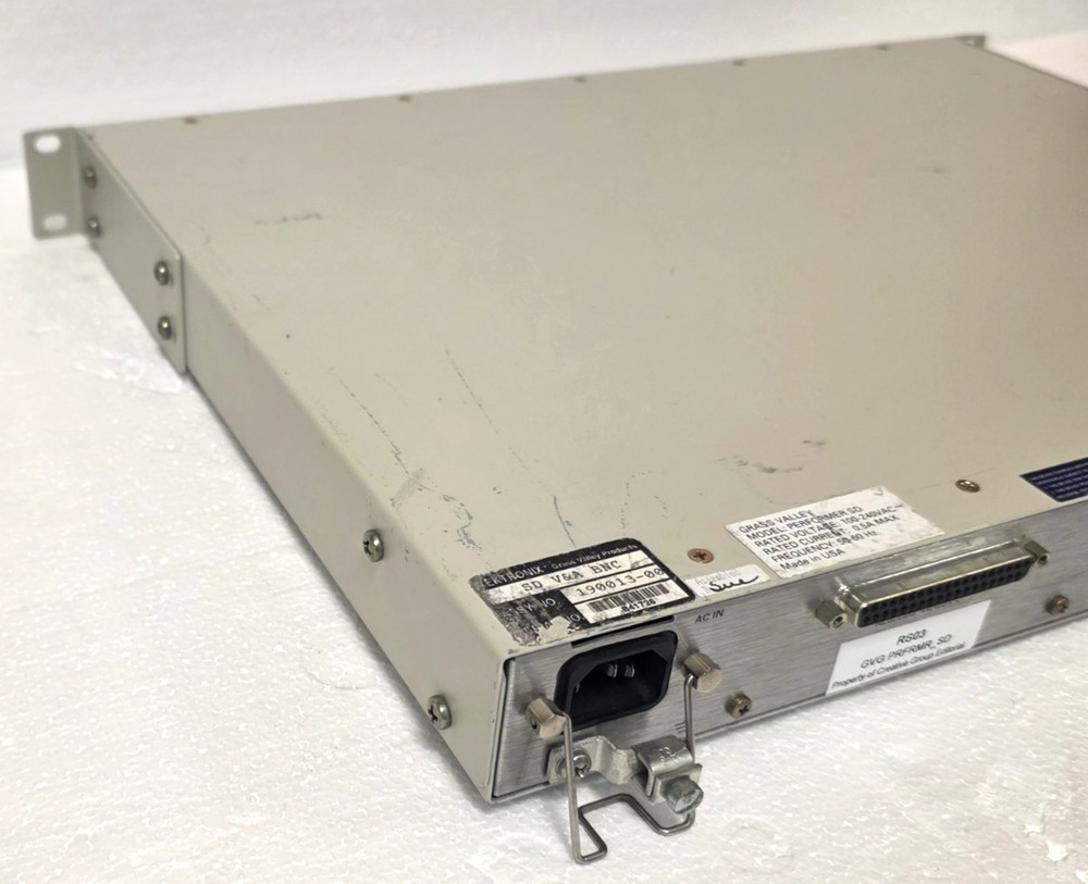 Grass Valley Group Performer SD VAA Tested & Working