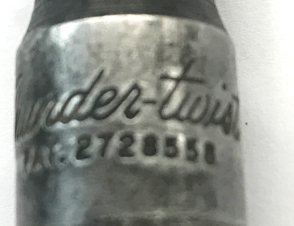Thunder-Twist Hammer Drill Bit 1/2" 2728558 USED