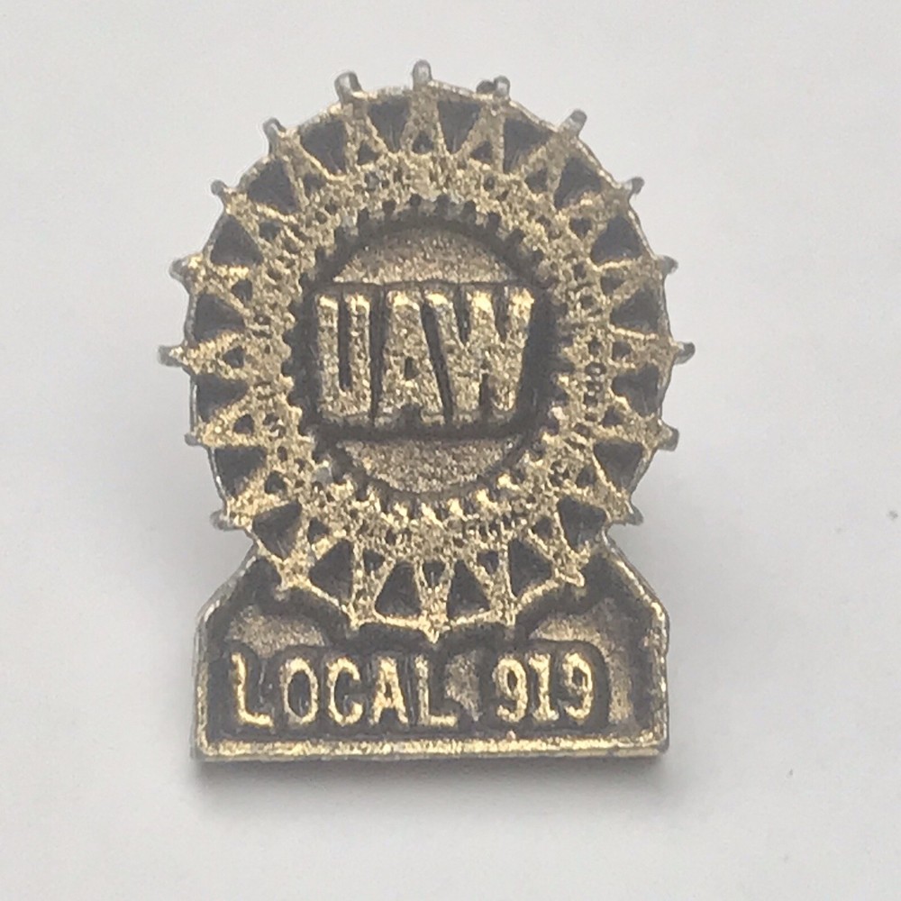 UAW Local 919 Vintage Pin