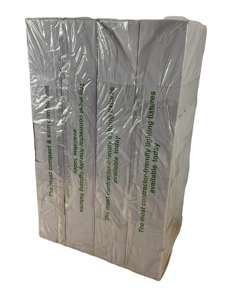 4 Pack Red Intertek ETL Listed® LED Exit Sign Emergency Fire Light Combo New