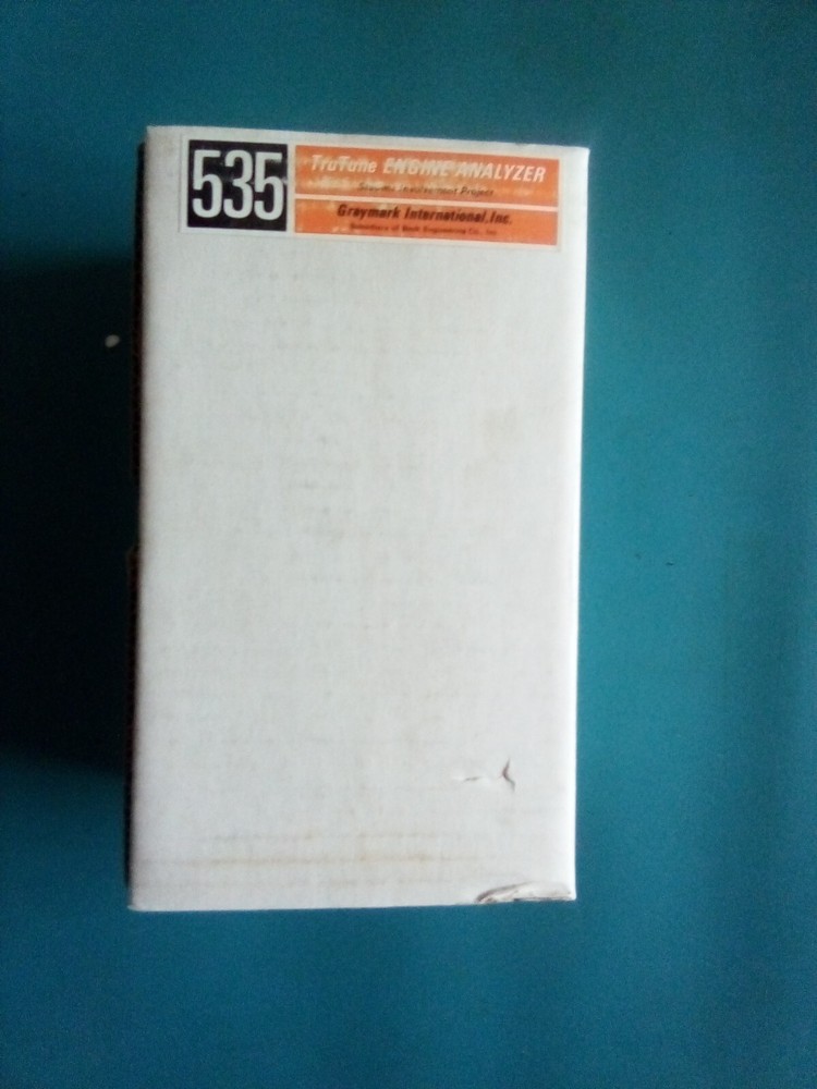 RARE VINTAGE GRAYMARK 535 Engine Analyzer, UNBUILT KIT