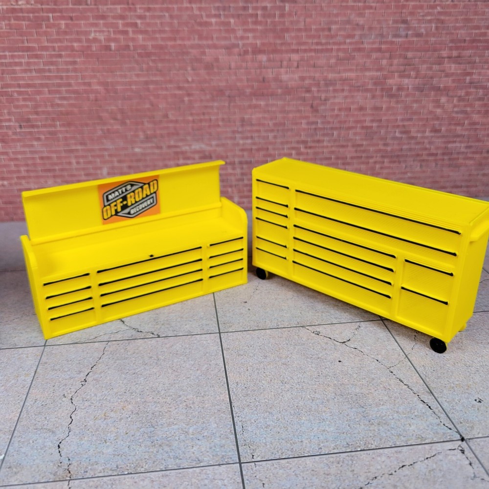 MORR Tool Box 1/18 Scale Garage Display Diorama Accessory