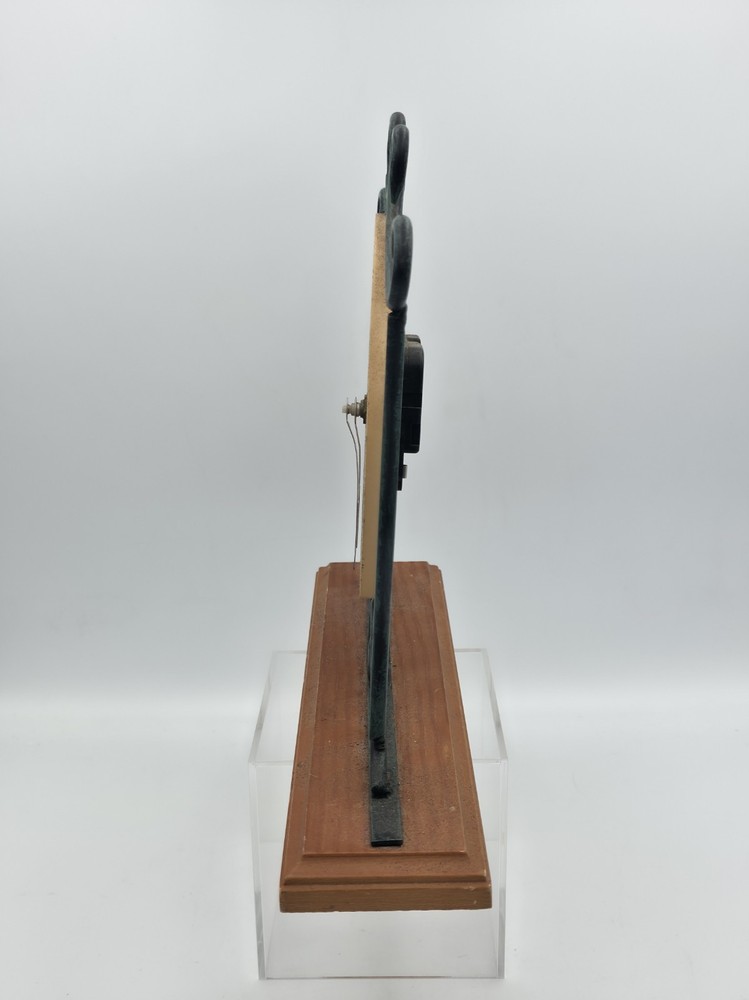 POIROT & GERMAIN SAINT CROIX PARIS QUARTZ TABLE CLOCK Works!