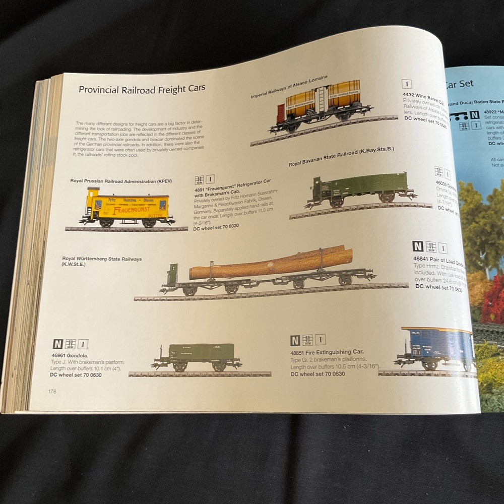 1997/98 E Complete Program MARKLIN HO TRAIN CATALOG & PRICE GUIDE - Good Cond.
