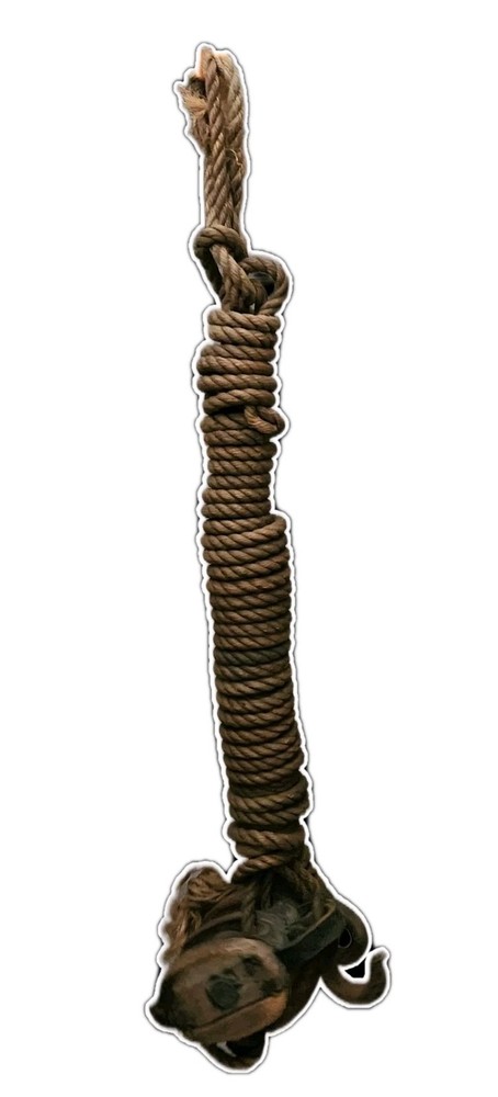 Vintage Pulleys Hooks And Rope Rope