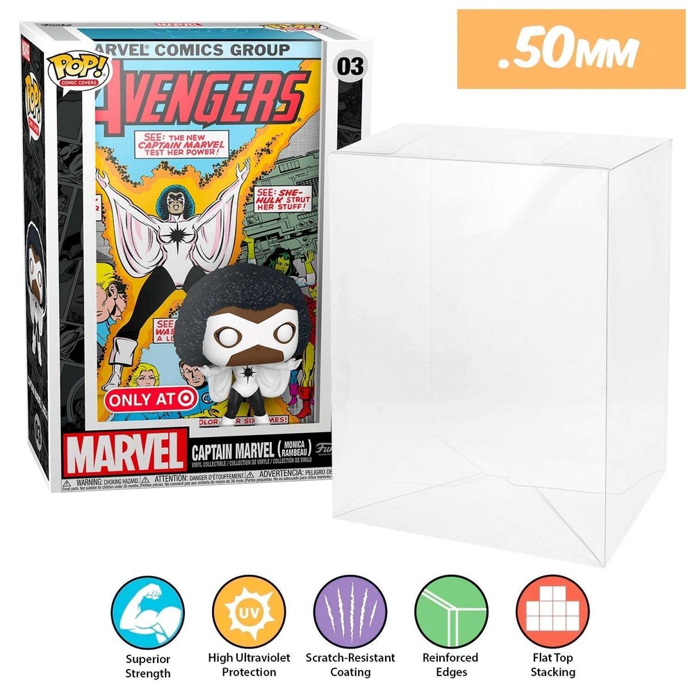 0.50mm POP PROTECTOR for Superman Comic Covers Funko Pop