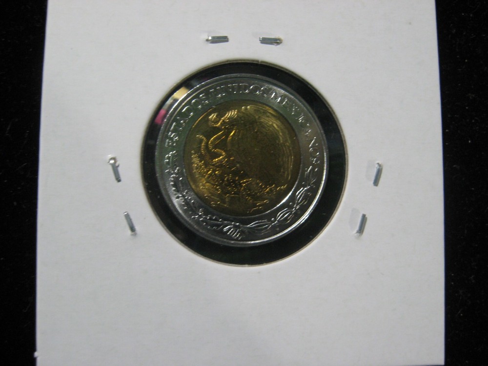 2000 MEXICO PESO KM-603 BI METALLIC GEM!! BU