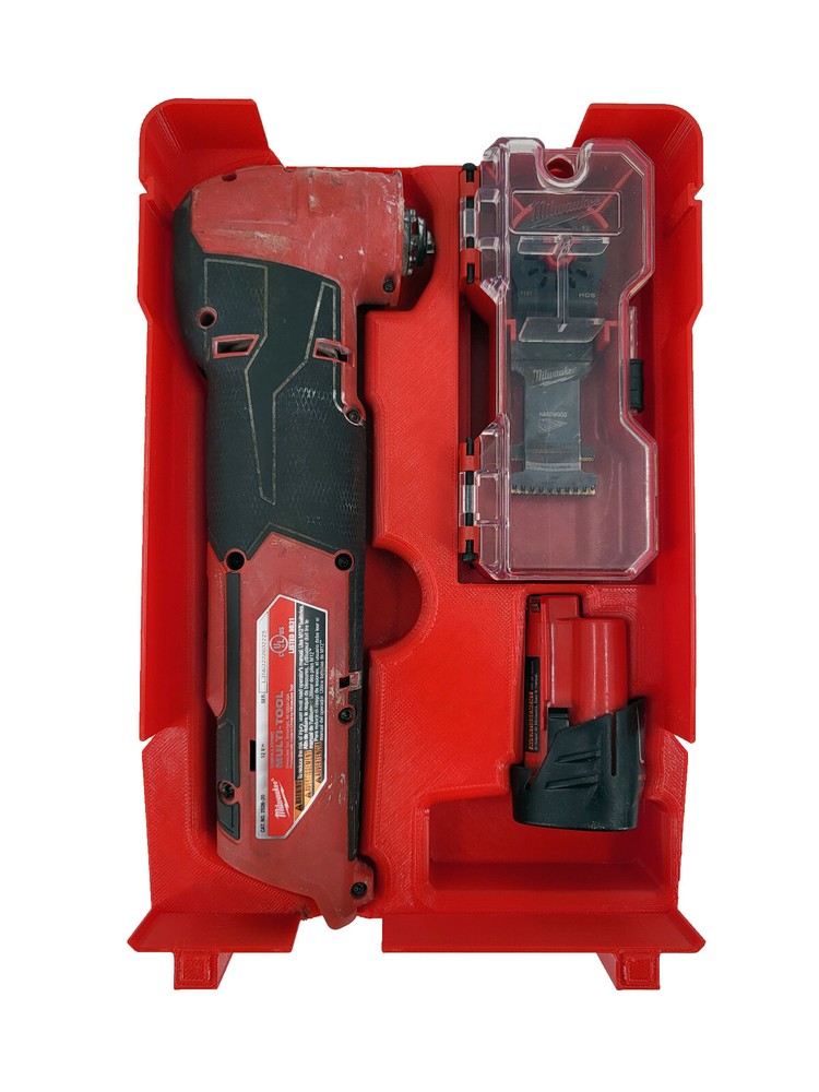 Milwaukee Packout Compact Compatible M12 Oscillating Multi Tool Tray Insert