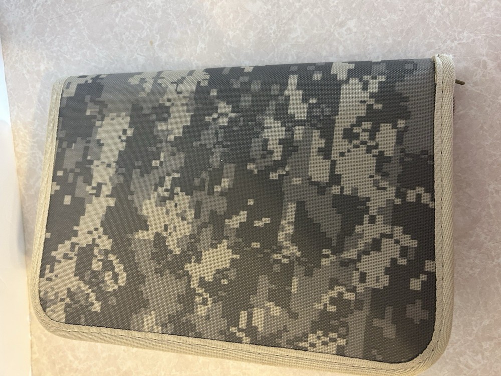 National Guard Digital Camo Folder/Binder/Organizer