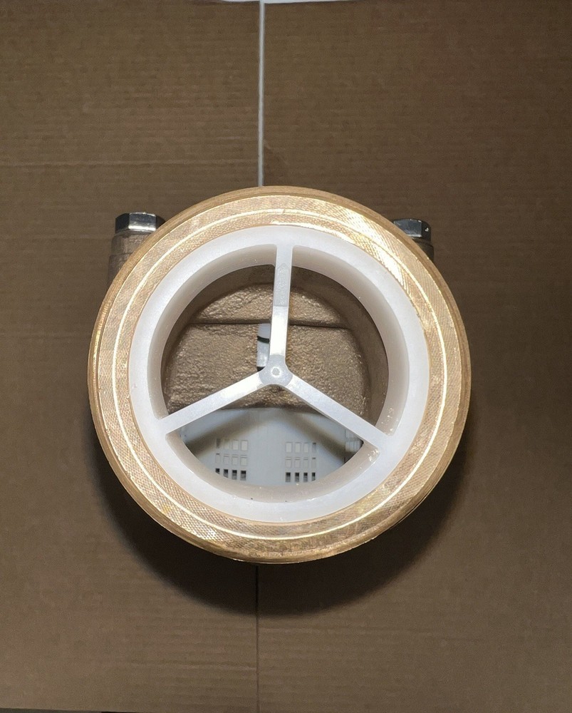 Master Meter MS Multi-Jet Lead Free Brass Water Meter 2" Threaded + Couplings