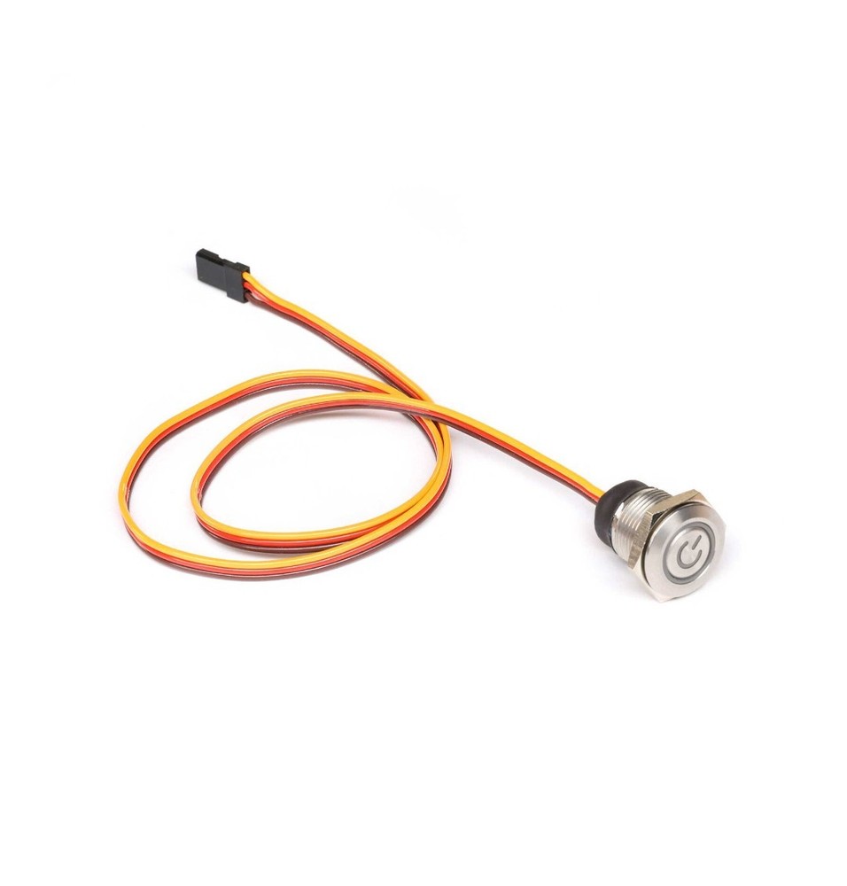 PowerSafe Push Button Momentary Switch with LED Spektrum - SPM-1039