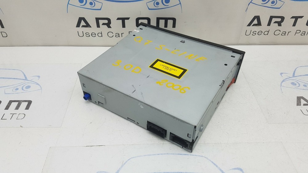 2006 AUDI Q7 4L S-LINE SAT NAV UNIT DVD READER PLAYER 4E0919887D BECKER