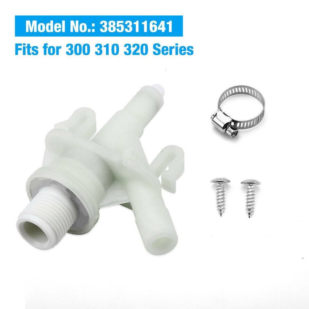 For Dometic 310 Toilet Parts Plastic Water Valve Kit Toilets RV Vacu-flush