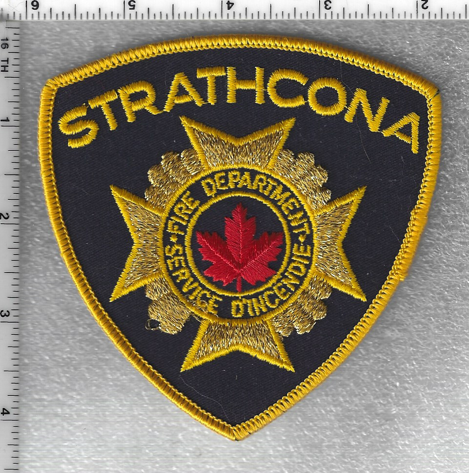 Strathcona Fire Department  (Alberta, Canada)  Shoulder Patch