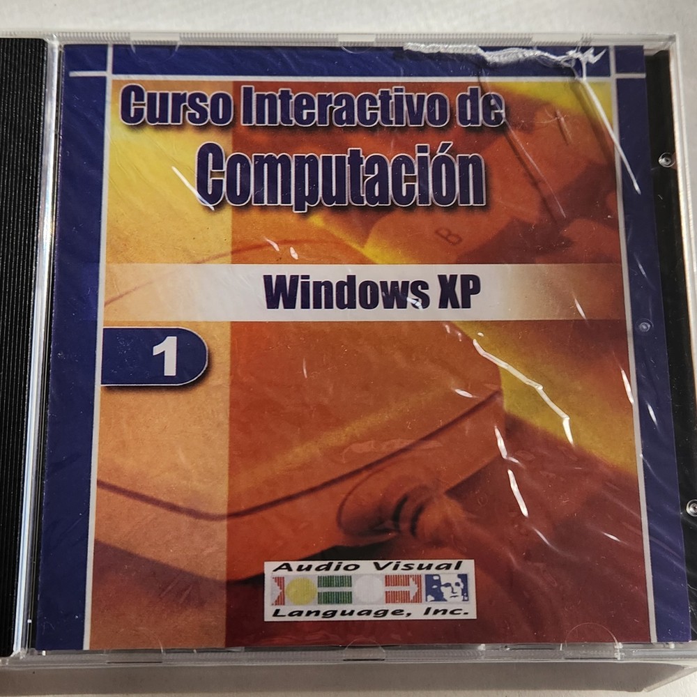 Sealed Curso Interactivo de Computacion #1 Windows XP CD ROM CD-ROM