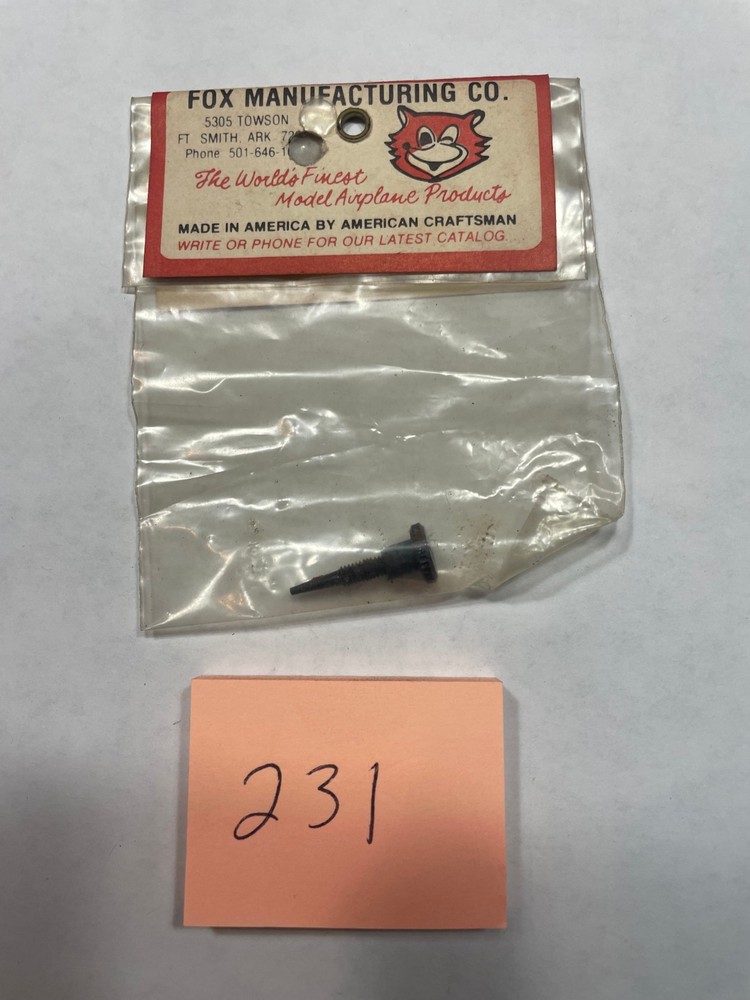 VINTAGE FOX HIGH SPEED MIXTURE CONTROL NO. 26064