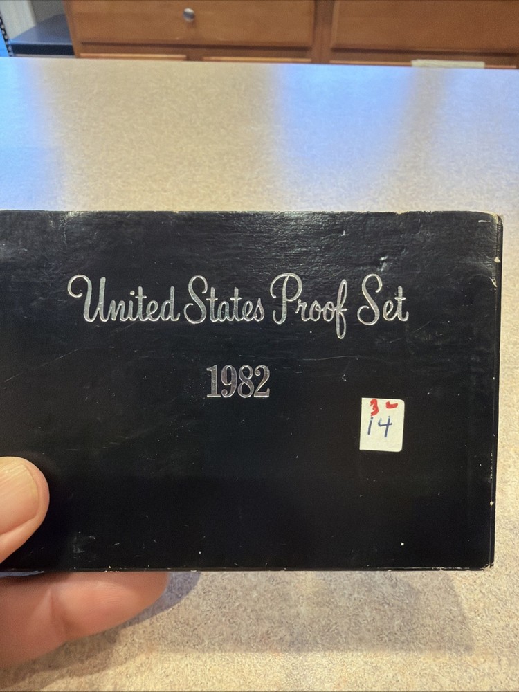 1982-S Clad U.S. Mint Proof Set 5 Coins In Original Packaging